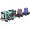 ​Thomas & Friends Motorized Toy Train Graffiti James Battery-Powered Engine with Tender & Cargo Car for Pretend Play Preschool Kids Ages 3+ Years(Frosting Diesel)