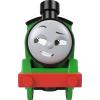 ​Thomas & Friends Motorized Toy Train Graffiti James Battery-Powered Engine with Tender & Cargo Car for Pretend Play Preschool Kids Ages 3+ Years(New Percy)