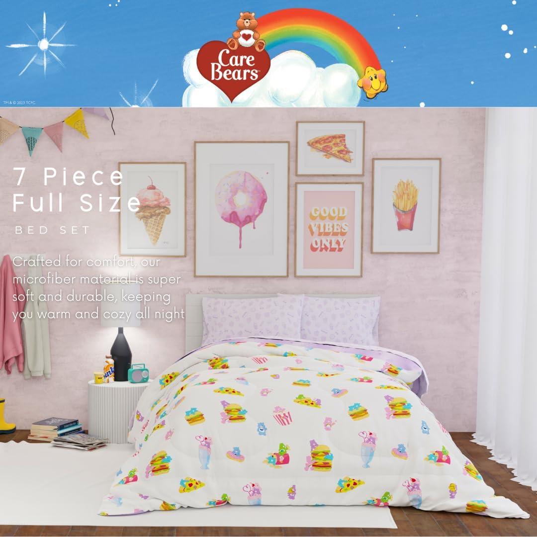 imageThomas amp Friends 4 Piece Toddler Bed Set Super Soft amp Cozy Reversible Microfiber Comforter and Sheets Officially Licensed Product by FrancoCare Bears Foodie