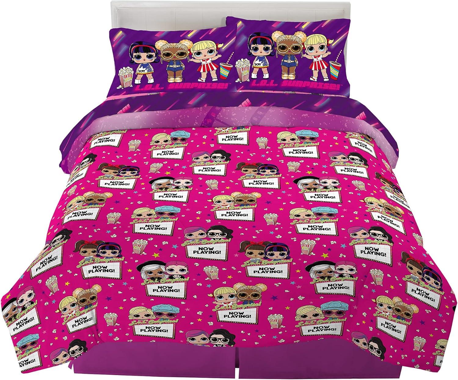 imageThomas amp Friends 4 Piece Toddler Bed Set Super Soft amp Cozy Reversible Microfiber Comforter and Sheets Officially Licensed Product by FrancoLol Surprise