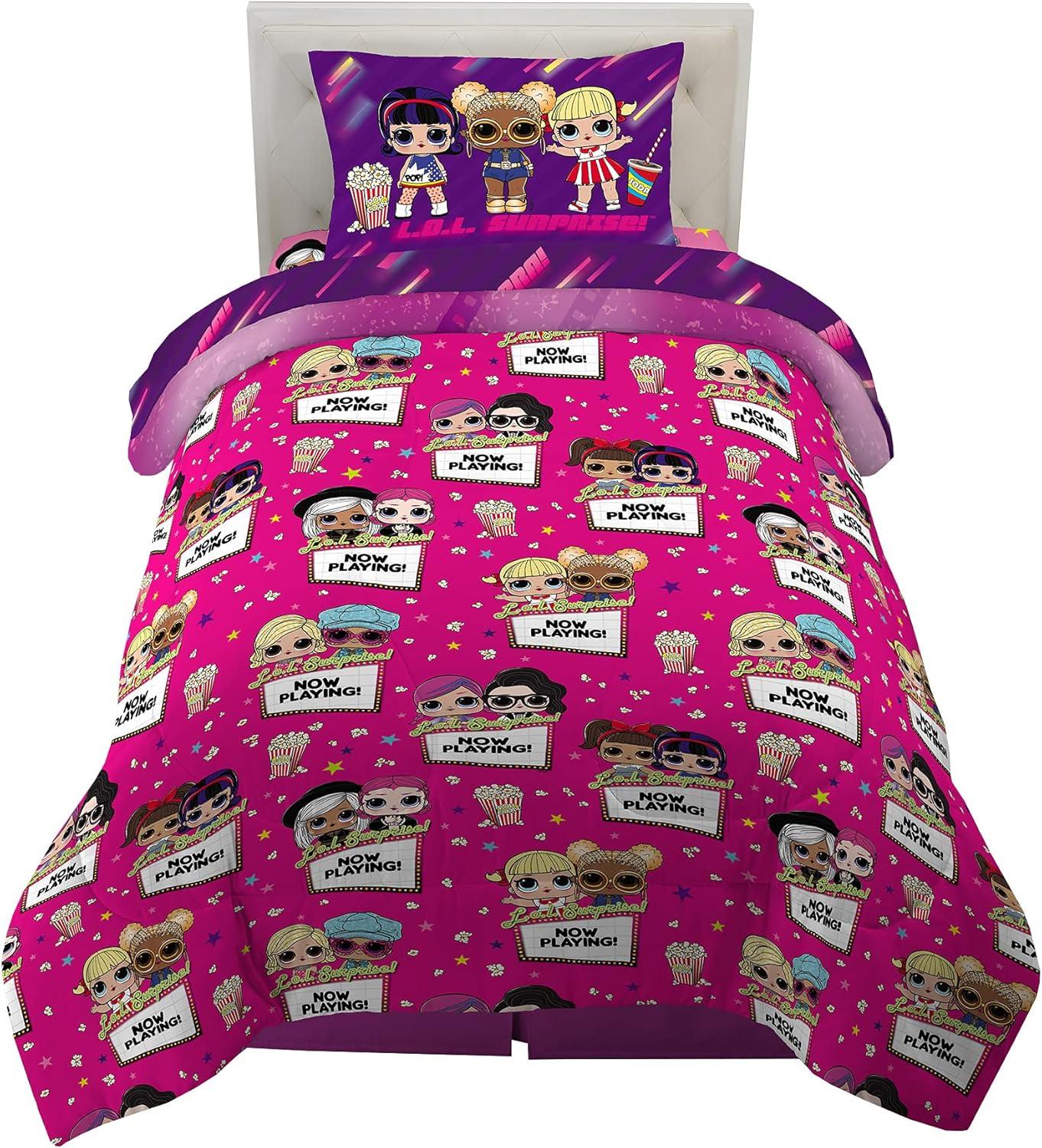 imageThomas amp Friends 4 Piece Toddler Bed Set Super Soft amp Cozy Reversible Microfiber Comforter and Sheets Officially Licensed Product by FrancoLol Surprise