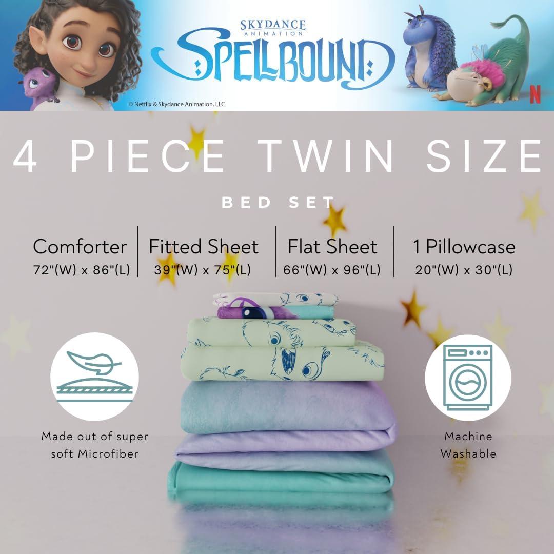 imageThomas amp Friends 4 Piece Toddler Bed Set Super Soft amp Cozy Reversible Microfiber Comforter and Sheets Officially Licensed Product by FrancoSpellbound