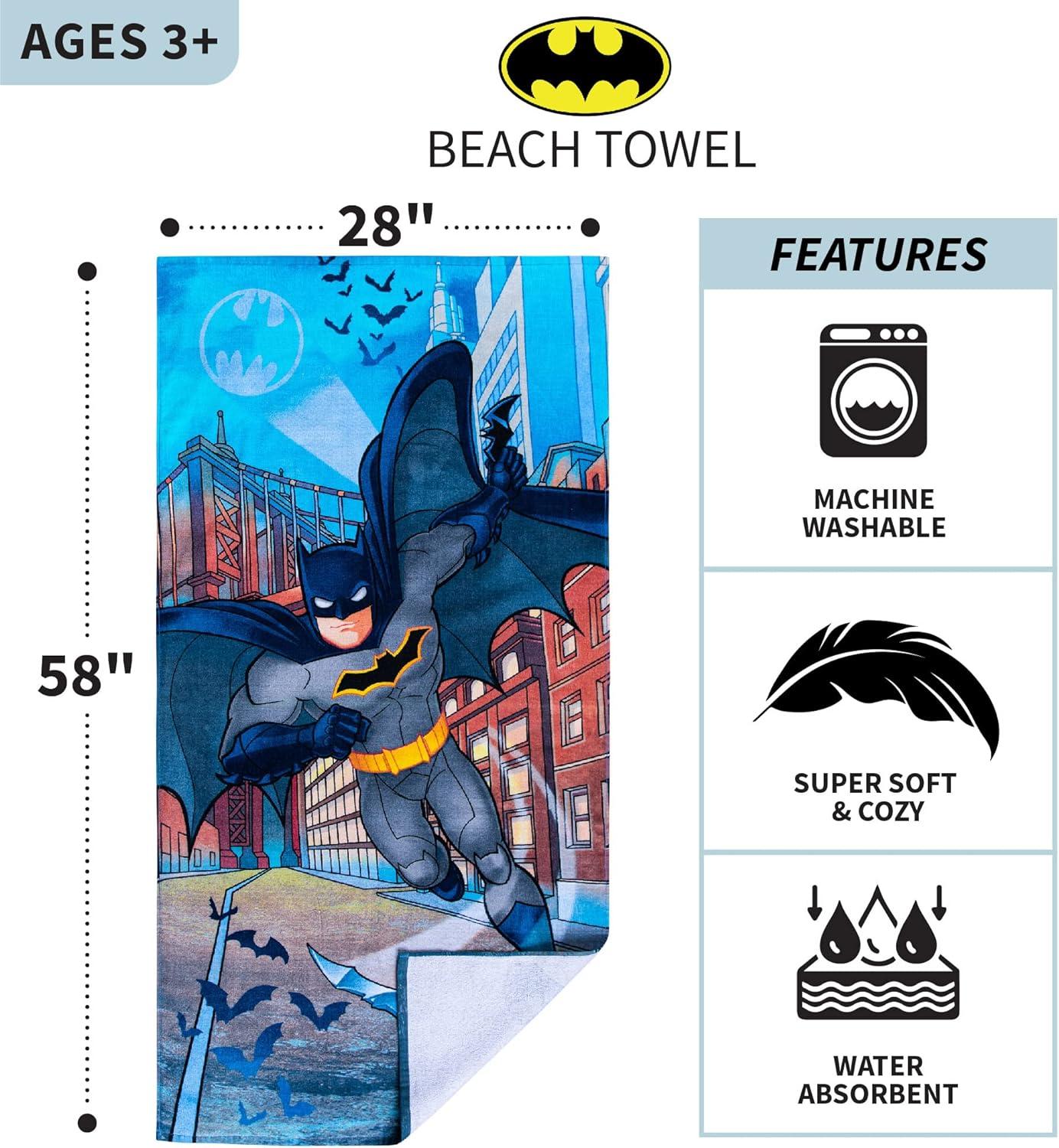 imageThomas amp Friends Kids Super Soft Cotton BathPoolBeach Towel 58 in x 28 in by FrancoBatman