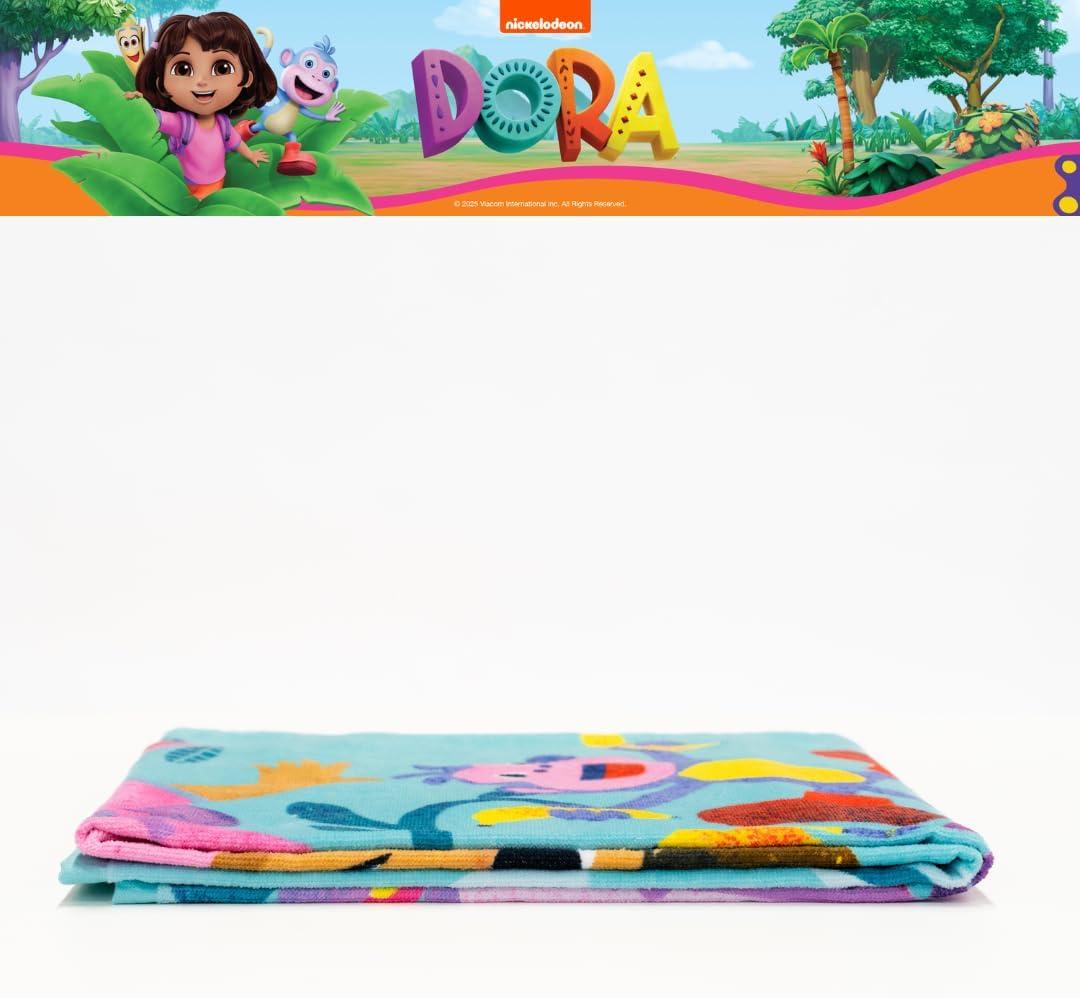 imageThomas amp Friends Kids Super Soft Cotton BathPoolBeach Towel 58 in x 28 in by FrancoDora the Explorer