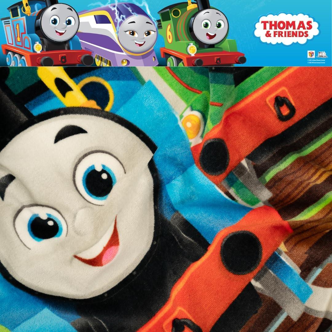 imageThomas amp Friends Kids Super Soft Cotton BathPoolBeach Towel 58 in x 28 in by FrancoThomas Friends