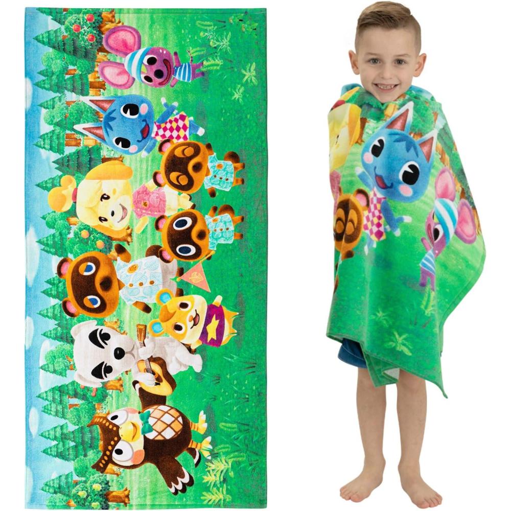 imageThomas amp Friends Kids Super Soft Cotton BathPoolBeach Towel 58 in x 28 in by FrancoAnimal Crossing