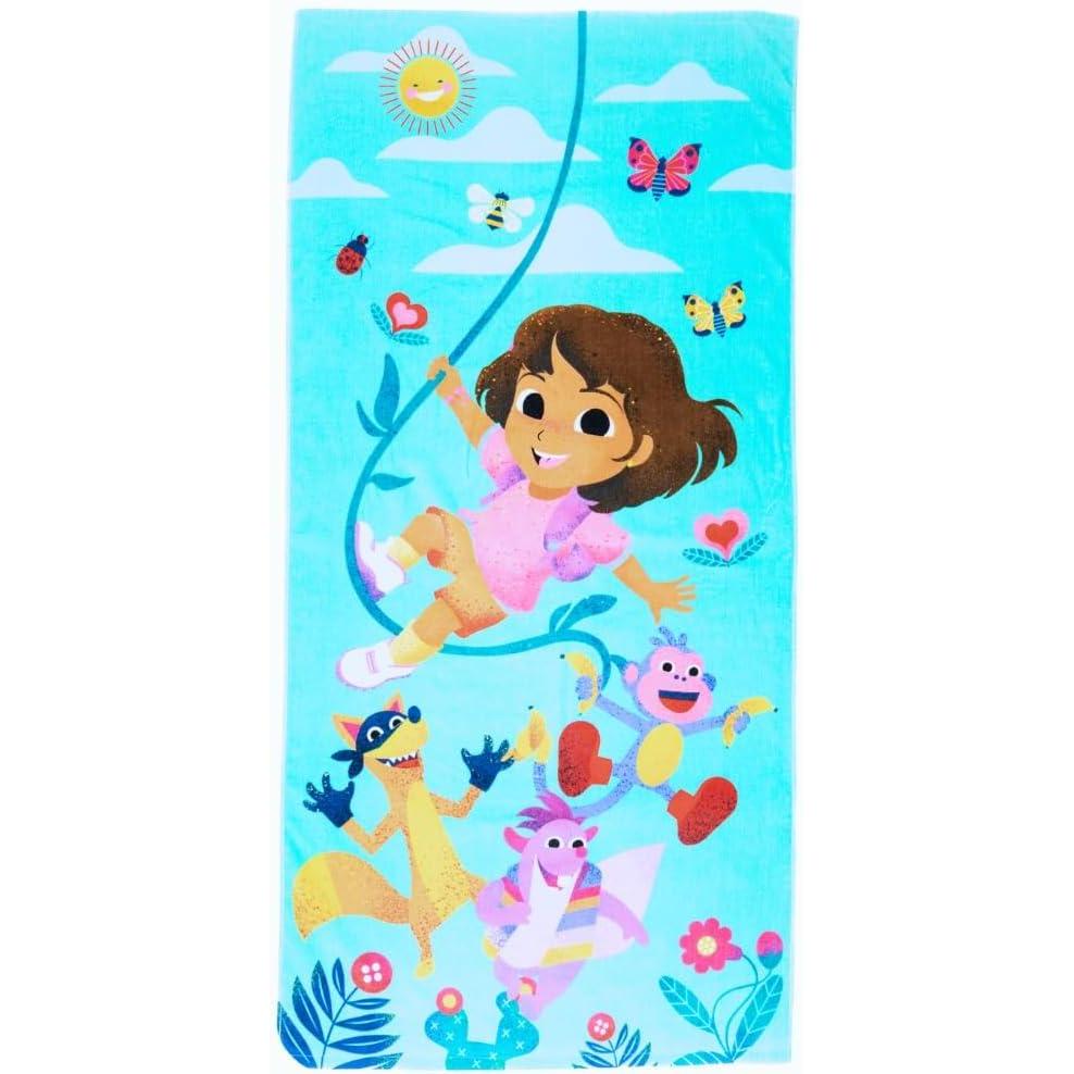 imageThomas amp Friends Kids Super Soft Cotton BathPoolBeach Towel 58 in x 28 in by FrancoDora the Explorer