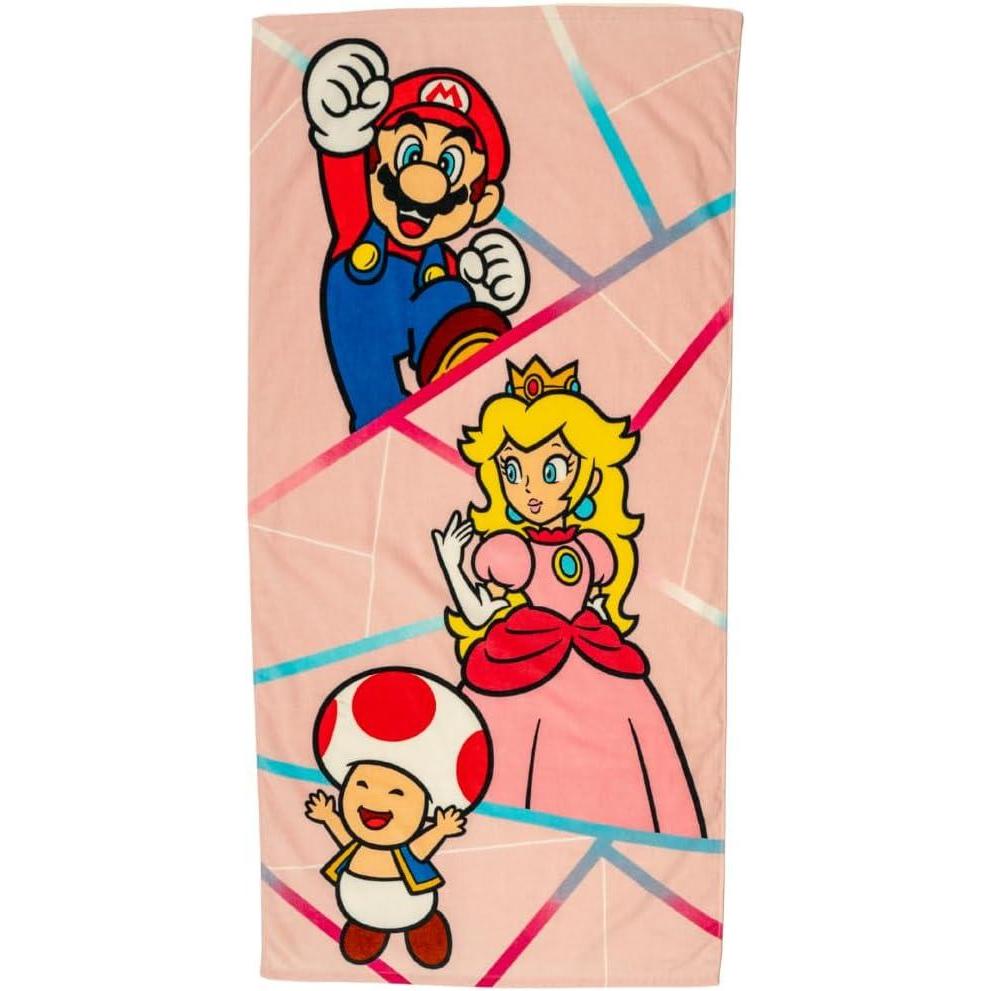 imageThomas amp Friends Kids Super Soft Cotton BathPoolBeach Towel 58 in x 28 in by FrancoSuper Mario Girl