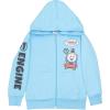THOMAS & FRIENDS Boys 2-Piece Fleece Set – Thomas the Tank Engine Hooded Sweatshirt and Joggers Bundle for Kids(Light Blue & Gray)