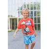 THOMAS & FRIENDS Tank Engine [SizeRangeDescription1] 3 Piece Outfit Set: T-Shirt Tank Top Shorts [SizeDescription1](Blue /Gray /Red)
