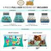 Thomas & Friends 4 Piece Toddler Bed Set – Super Soft & Cozy Reversible Microfiber Comforter and Sheets (Officially Licensed Product) by Franco(Animal Crossing)