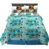 Thomas & Friends 4 Piece Toddler Bed Set – Super Soft & Cozy Reversible Microfiber Comforter and Sheets (Officially Licensed Product) by Franco(Animal Crossing)