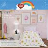 Thomas & Friends 4 Piece Toddler Bed Set – Super Soft & Cozy Reversible Microfiber Comforter and Sheets (Officially Licensed Product) by Franco(Care Bears – Foodie)