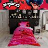 Thomas & Friends 4 Piece Toddler Bed Set – Super Soft & Cozy Reversible Microfiber Comforter and Sheets (Officially Licensed Product) by Franco(Miraculous Ladybug)