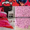 Thomas & Friends 4 Piece Toddler Bed Set – Super Soft & Cozy Reversible Microfiber Comforter and Sheets (Officially Licensed Product) by Franco(Miraculous Ladybug)