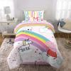 Thomas & Friends 4 Piece Toddler Bed Set – Super Soft & Cozy Reversible Microfiber Comforter and Sheets (Officially Licensed Product) by Franco(Peppa Pig)