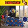 Thomas & Friends 4 Piece Toddler Bed Set – Super Soft & Cozy Reversible Microfiber Comforter and Sheets (Officially Licensed Product) by Franco(Red – Donkey Kong)