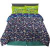 Thomas & Friends 4 Piece Toddler Bed Set – Super Soft & Cozy Reversible Microfiber Comforter and Sheets (Officially Licensed Product) by Franco(Scooby Doo)