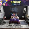 Thomas & Friends 4 Piece Toddler Bed Set – Super Soft & Cozy Reversible Microfiber Comforter and Sheets (Officially Licensed Product) by Franco(Sonic Prime)