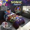 Thomas & Friends 4 Piece Toddler Bed Set – Super Soft & Cozy Reversible Microfiber Comforter and Sheets (Officially Licensed Product) by Franco(Sonic Prime)