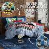 Thomas & Friends 4 Piece Toddler Bed Set – Super Soft & Cozy Reversible Microfiber Comforter and Sheets (Officially Licensed Product) by Franco(Transformers)