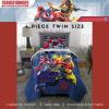 Thomas & Friends 4 Piece Toddler Bed Set – Super Soft & Cozy Reversible Microfiber Comforter and Sheets (Officially Licensed Product) by Franco(Transformers – Robot Moves)