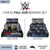 Thomas & Friends 4 Piece Toddler Bed Set – Super Soft & Cozy Reversible Microfiber Comforter and Sheets (Officially Licensed Product) by Franco(Wwe)