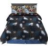 Thomas & Friends 4 Piece Toddler Bed Set – Super Soft & Cozy Reversible Microfiber Comforter and Sheets (Officially Licensed Product) by Franco(Wwe)