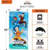Thomas & Friends Kids Super Soft Cotton Bath/Pool/Beach Towel, 58 in x 28 in, by Franco(Avatar the Last Airbender)