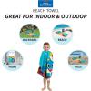 Thomas & Friends Kids Super Soft Cotton Bath/Pool/Beach Towel, 58 in x 28 in, by Franco(Baby Shark)