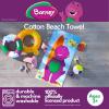 Thomas & Friends Kids Super Soft Cotton Bath/Pool/Beach Towel, 58 in x 28 in, by Franco(Barney Classic)