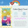 Thomas & Friends Kids Super Soft Cotton Bath/Pool/Beach Towel, 58 in x 28 in, by Franco(Care Bears Classic)