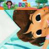 Thomas & Friends Kids Super Soft Cotton Bath/Pool/Beach Towel, 58 in x 28 in, by Franco(Dora the Explorer)