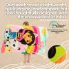 Thomas & Friends Kids Super Soft Cotton Bath/Pool/Beach Towel, 58 in x 28 in, by Franco(Gabby’s Dollhouse)