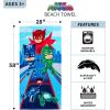 Thomas & Friends Kids Super Soft Cotton Bath/Pool/Beach Towel, 58 in x 28 in, by Franco(Pj Masks)