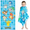 Thomas & Friends Kids Super Soft Cotton Bath/Pool/Beach Towel, 58 in x 28 in, by Franco(Pokemon – Power Group)