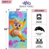 Thomas & Friends Kids Super Soft Cotton Bath/Pool/Beach Towel, 58 in x 28 in, by Franco(Sony Vivo)