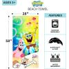 Thomas & Friends Kids Super Soft Cotton Bath/Pool/Beach Towel, 58 in x 28 in, by Franco(Spongebob Squarepants)