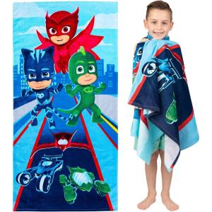 Thomas & Friends Kids Super Soft Cotton Bath/Pool/Beach Towel, 58 in x 28 in, by Franco(Pj Masks)