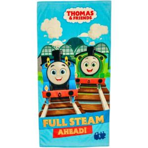 Thomas & Friends Kids Super Soft Cotton Bath/Pool/Beach Towel, 58 in x 28 in, by Franco(Thomas & Friends)