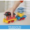 Thomas & Friends Toddler Toy My First Nia Push-Along Train with Stacking Cargo for Kids Ages 18+ Months(Bruno)