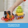 Thomas & Friends Toddler Toy My First Nia Push-Along Train with Stacking Cargo for Kids Ages 18+ Months(Nia)