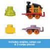 Thomas & Friends Toddler Toy My First Nia Push-Along Train with Stacking Cargo for Kids Ages 18+ Months(Nia)