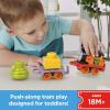 Thomas & Friends Toddler Toy My First Nia Push-Along Train with Stacking Cargo for Kids Ages 18+ Months(Nia)