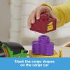 Thomas & Friends Toddler Toy My First Nia Push-Along Train with Stacking Cargo for Kids Ages 18+ Months(Percy)