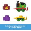 Thomas & Friends Toddler Toy My First Nia Push-Along Train with Stacking Cargo for Kids Ages 18+ Months(Percy)
