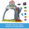 Thomas & Friends Toddler Toy My First Train Table with Track, Cargo Stacking & Fine Motor Activities for Kids Ages 18+ Months(Standard Packaging)
