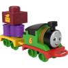 Thomas & Friends Toddler Toy My First Nia Push-Along Train with Stacking Cargo for Kids Ages 18+ Months(Percy)