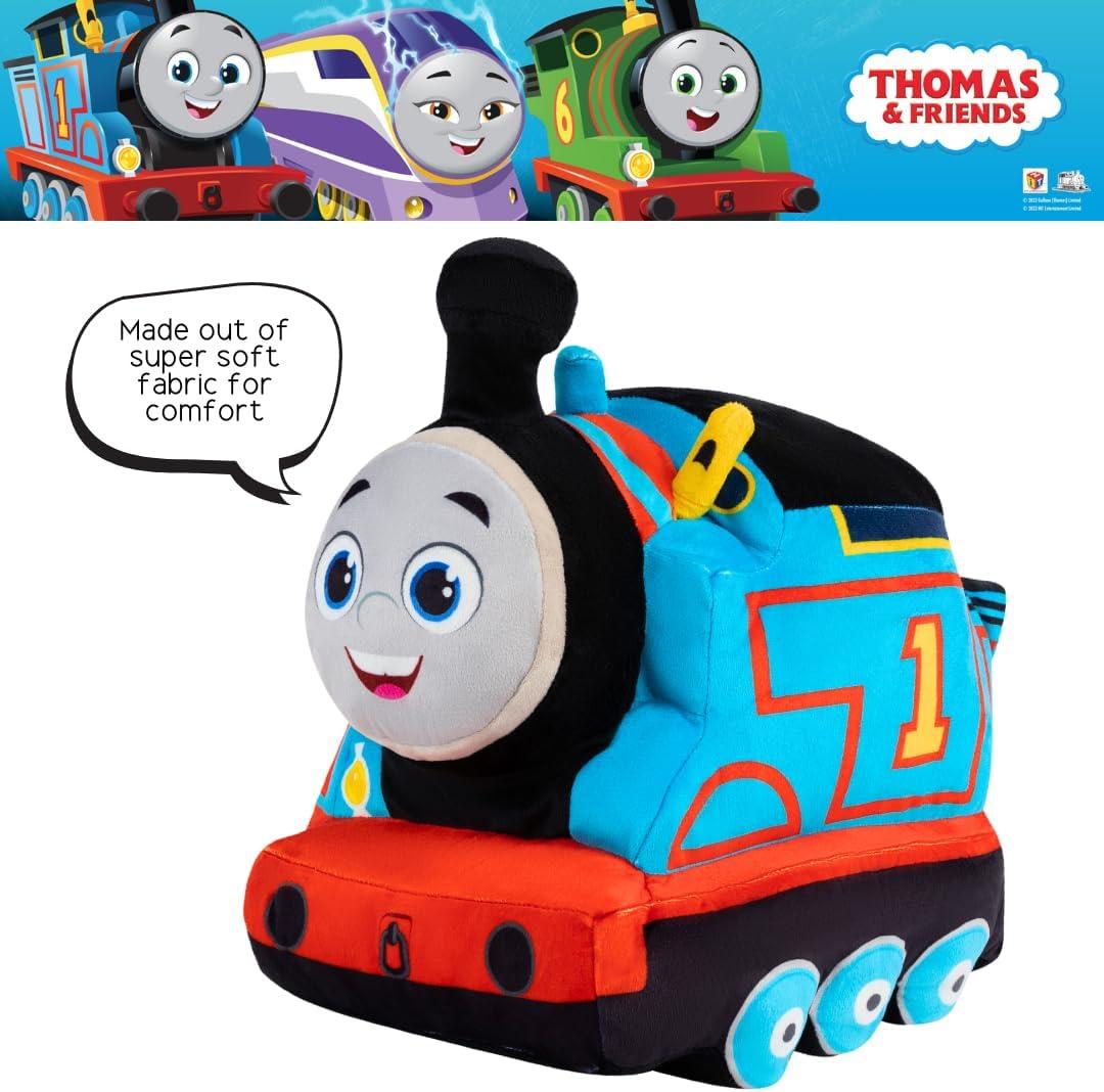 imageThomas amp Friends Percy Engine Train Kids Bedding Super Soft Plush Cuddle Pillow Buddy Officially Licensed Product by FrancoBlue Thomas Friends