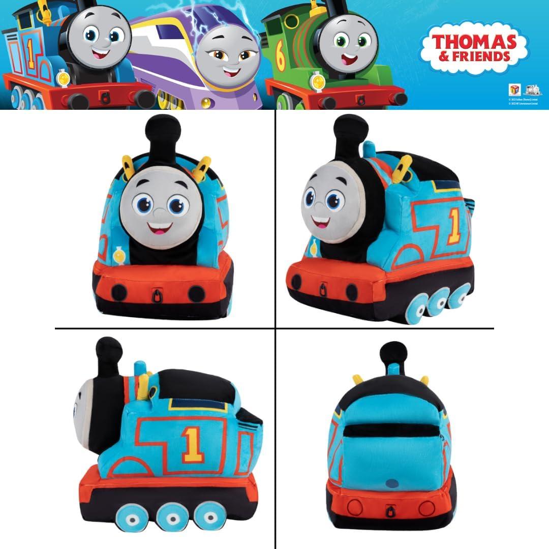 imageThomas amp Friends Percy Engine Train Kids Bedding Super Soft Plush Cuddle Pillow Buddy Officially Licensed Product by FrancoBlue Thomas Friends
